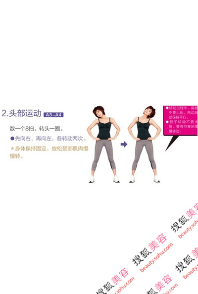 2.头部运动